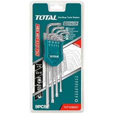 طقم الن نجمة 9 قطع طويل T50 - T10 ماركة TOTAL